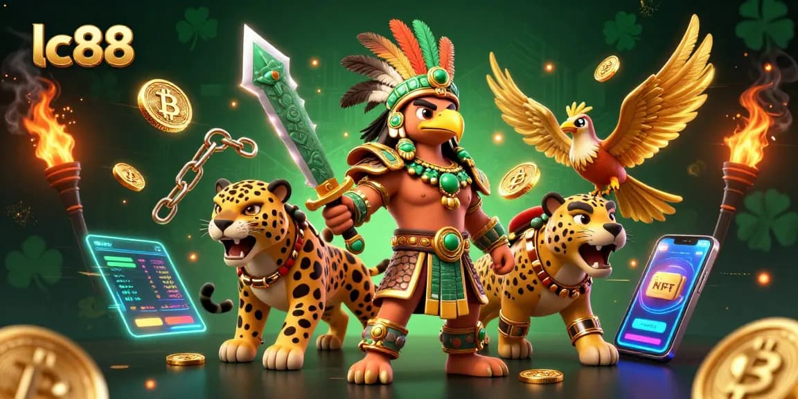 Experience the thrill of gaming with lc88 as Aztec warriors battle among golden treasures.