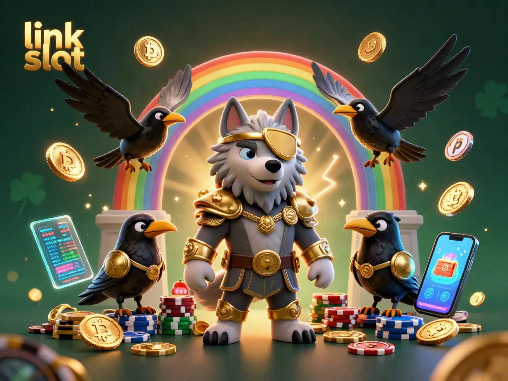 Spin the reels with link slot and Norse mythology; Odin and ravens enhancing casino magic