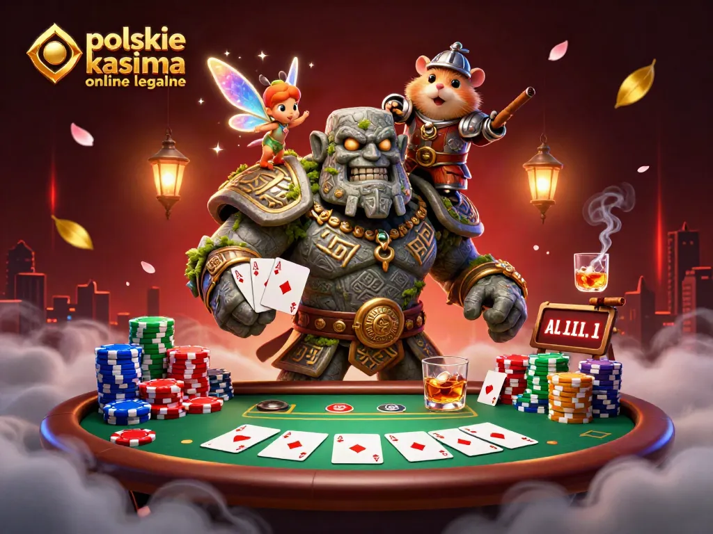 Experience the thrill at polskie kasyna online legalne with 3D characters and poker dynamics in action.
