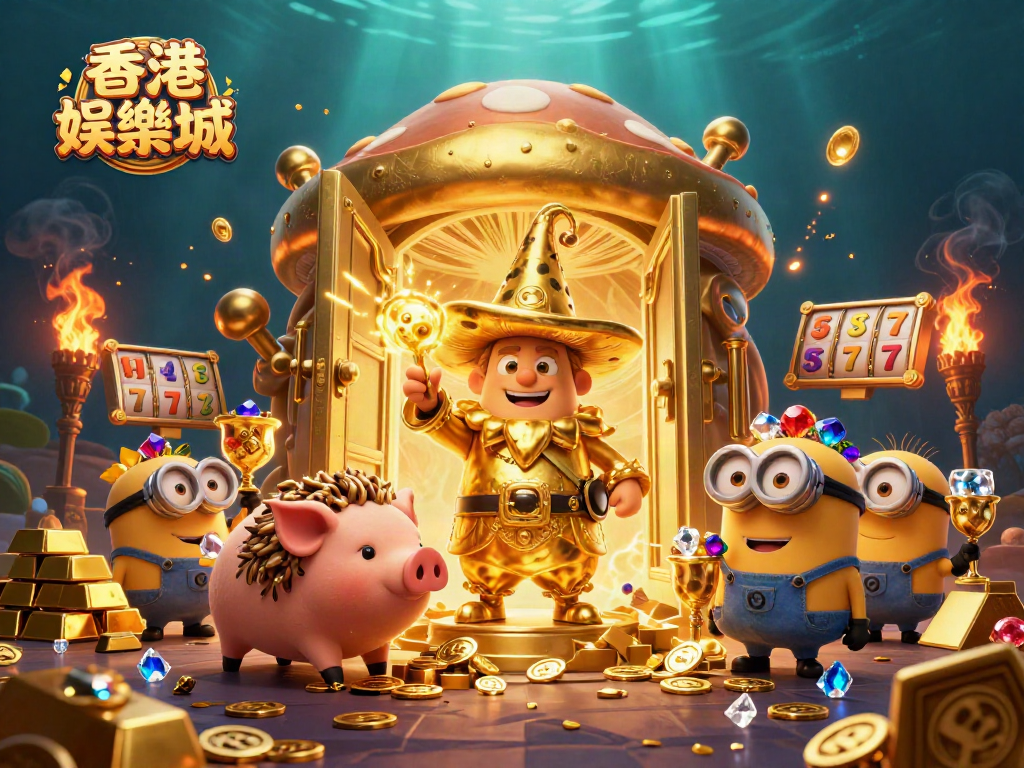 在香港娛樂城中體驗金色魔法,贏取遊戲的寶藏和獎金!