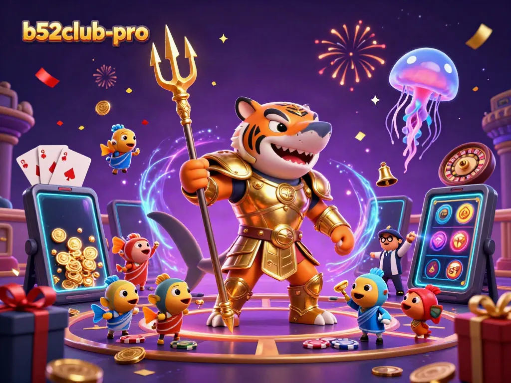 Spin the reels with b52club-pro’s vibrant casino illustration featuring a high-energy gambling scene.