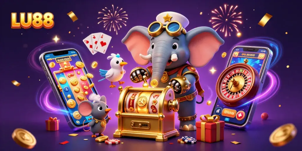LU88 offers exciting gameplay with stunning slot machines and dynamic casino elements.