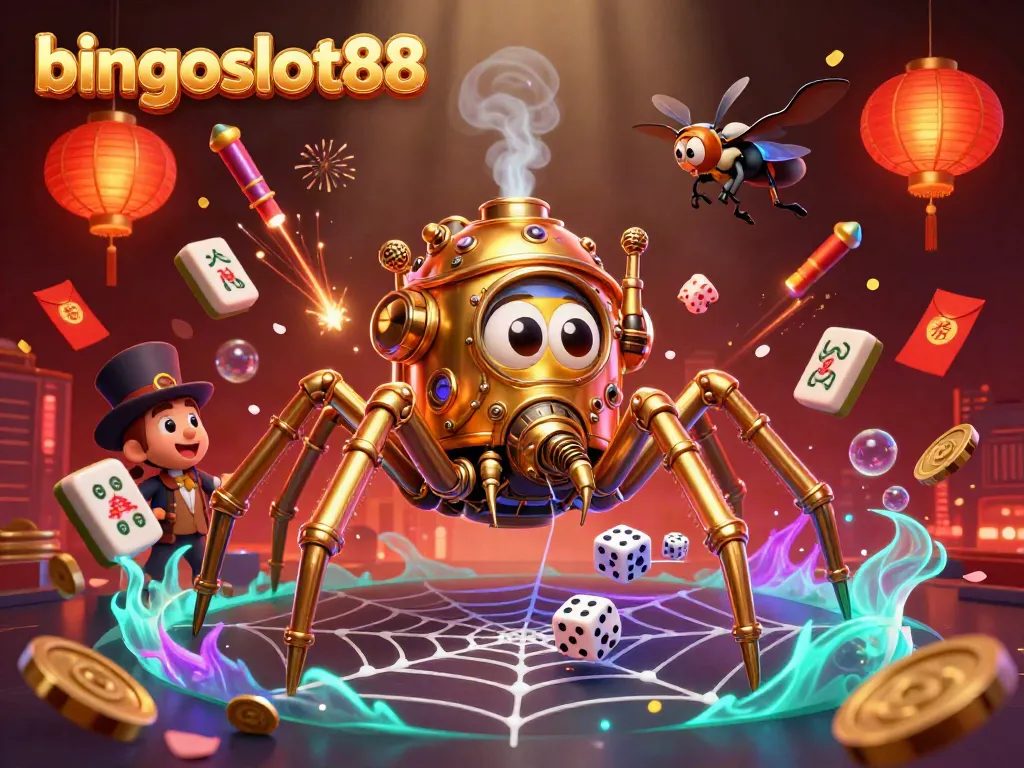 Rangkul keseruan dengan bingoslot88: ilustrasi steampunk dan permainan menarik.