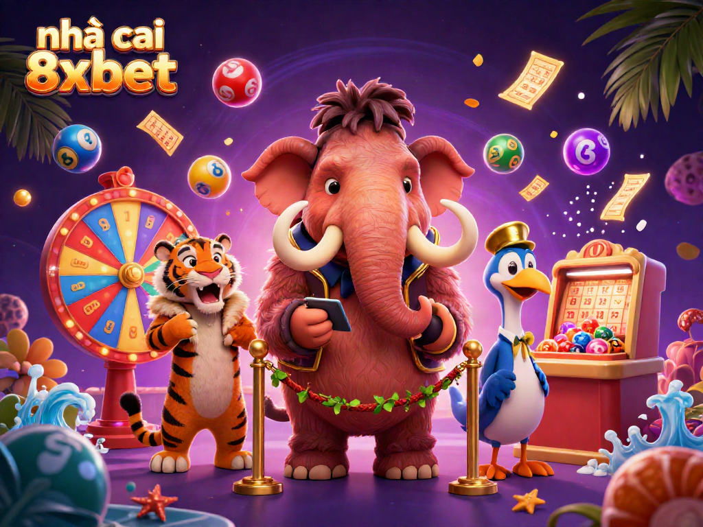 Experience thrilling games at nhà cái 8xbet with vibrant lottery elements and dynamic casino atmosphere.