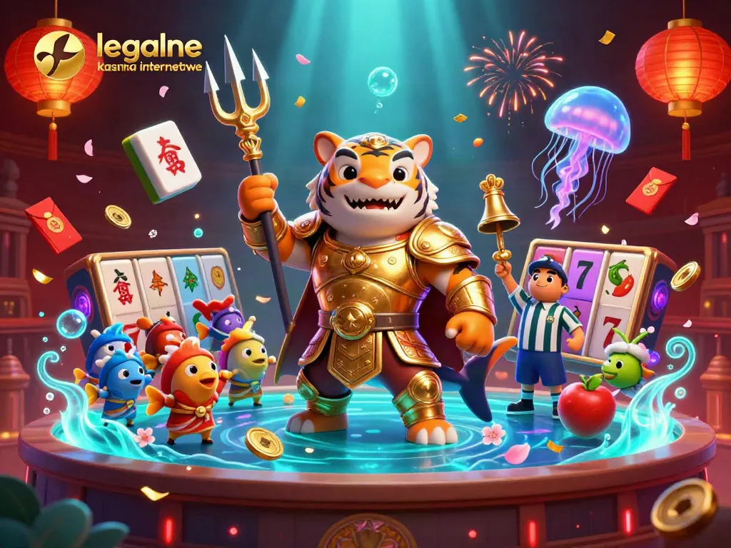 Experience the thrill of legalne kasyna internetowe with dynamic gaming elements in a vibrant underwater scene.