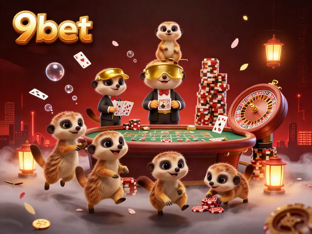 Experience thrilling live casino action with 9bet featuring meerkats in a dynamic gaming environment.