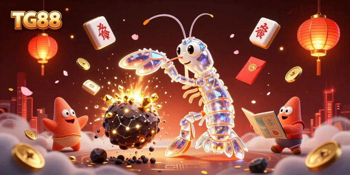 Engage with the thrilling world of TG88 as a galactic samurai unleashes a jackpot explosion of coins and gems.